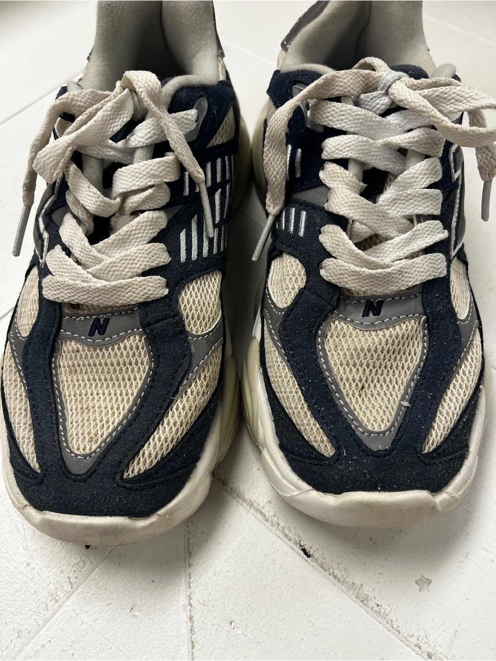 New Balance 9060 Natural Indigo Blue Grey U9060IND Size 2.5 - Picture 8 of 8